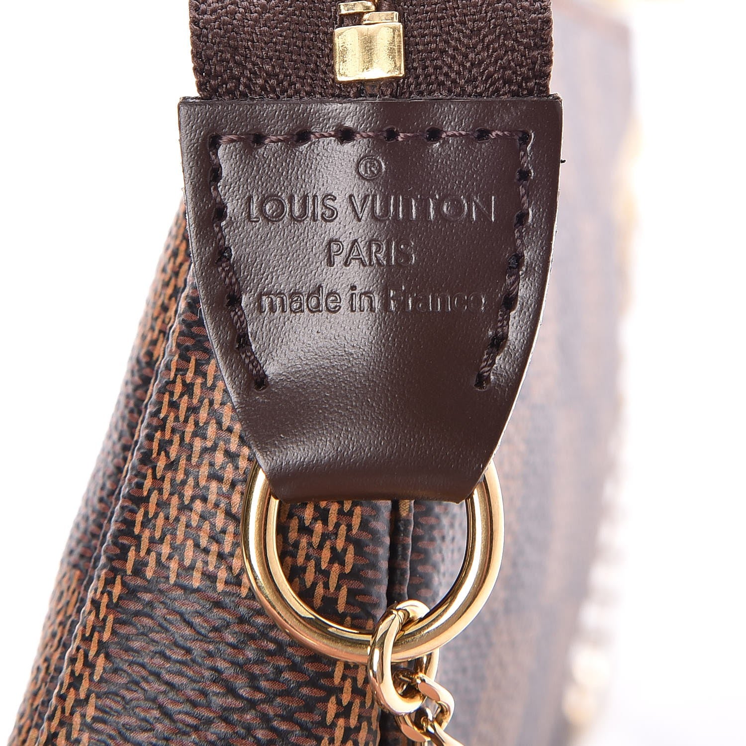 Louis Vuitton Damier Ebene Mini Pochette Accessories 7 of 7