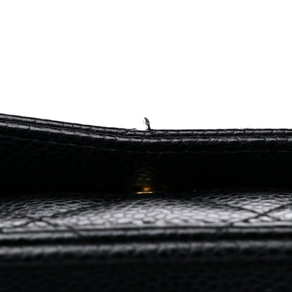 Chanel Caviar Quilted Wallet On Chain WOC Black 13 of 15
