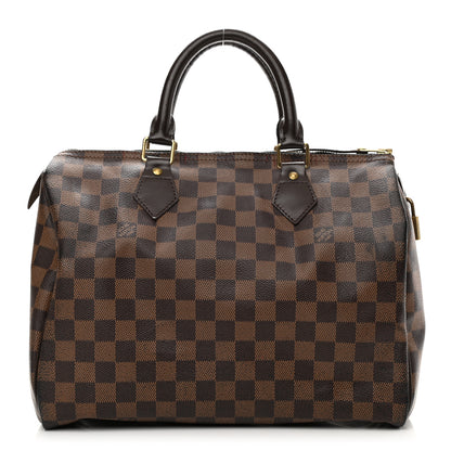 Louis Vuitton Damier Ebene Speedy 30 1 of 15