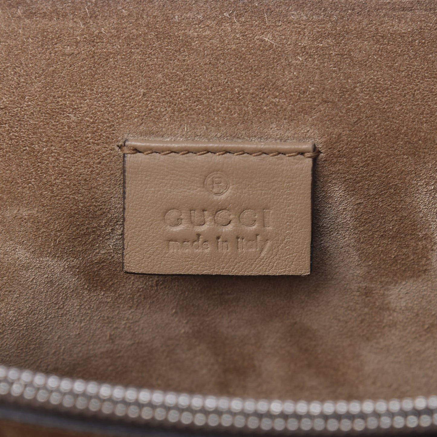 GG Supreme Monogram Medium Dionysus Shoulder Bag Taupe