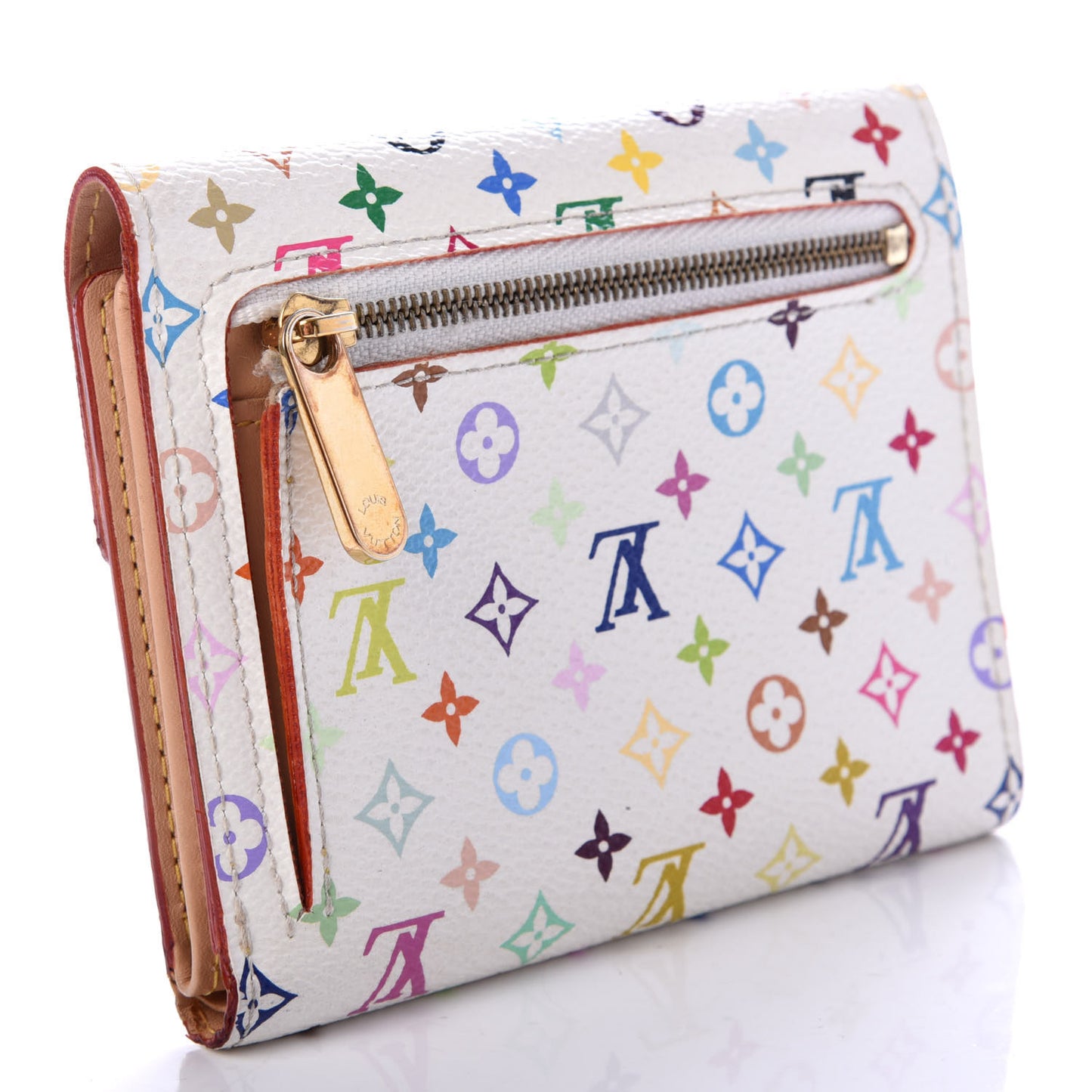Monogram Multicolor Koala Wallet White