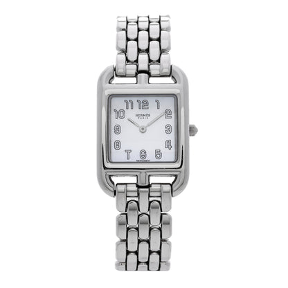 Hermes Stainless Steel 23mm Cape Cod Quartz Watch Etoupe 1 of 5
