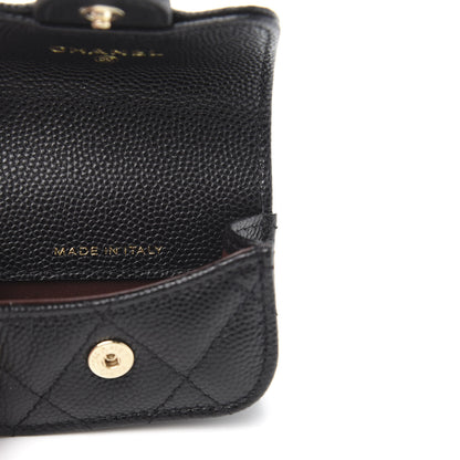 Chanel Caviar Quilted Airpods Pro Case Black 7 of 9