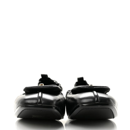Chanel Lambskin CC Turnlock Ballerina Flats 40.5 Black 3 of 10