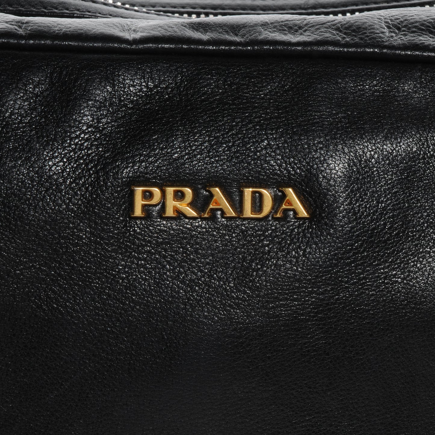 Soft Calf Bowler Bag Black