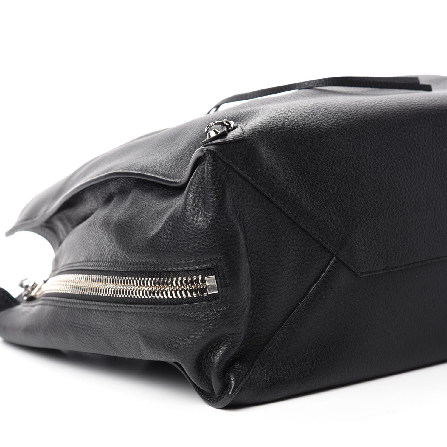 Balenciaga Supple Calfskin Papier A4 Zip Around Tote Black 6 of 10