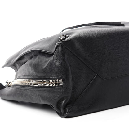 Balenciaga Supple Calfskin Papier A4 Zip Around Tote Black 6 of 10