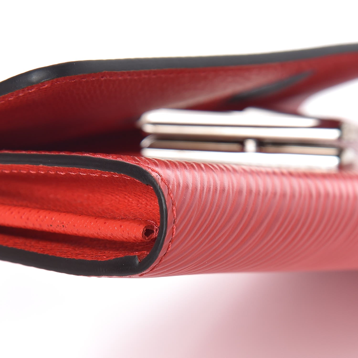 Louis Vuitton Epi Twist Wallet Coquelicot 8 of 9