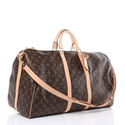Louis Vuitton Monogram Keepall Bandouliere 55 3 of 13