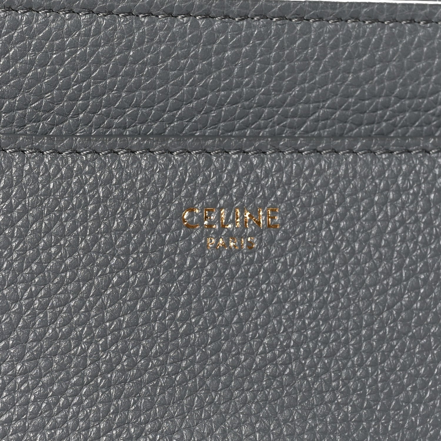 Celine Grained Calfskin Small 16 Top Handle Bag Medium Grey 6 of 9