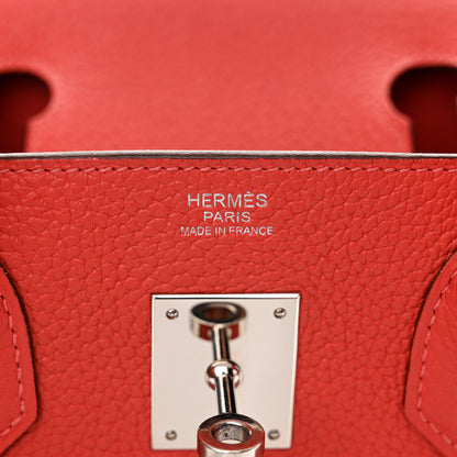 Hermes Togo Birkin 30 Rouge Pivoine 6 of 13