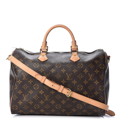 Louis Vuitton Monogram Speedy Bandouliere 35 2 of 43