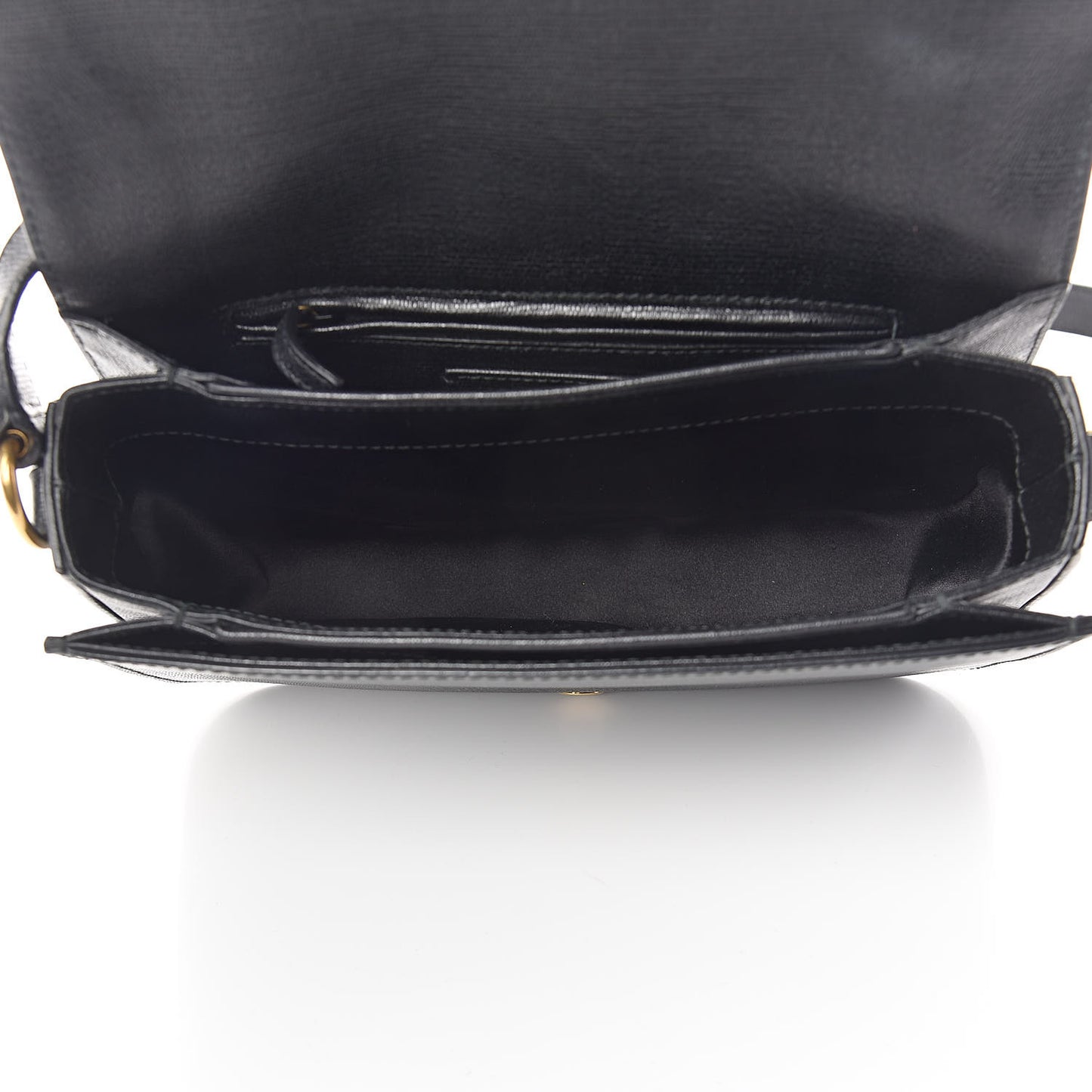 Calfskin Classic Y Satchel Black