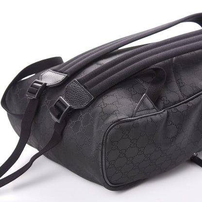 Gucci Nylon Monogram Slim Backpack Black 5 of 8