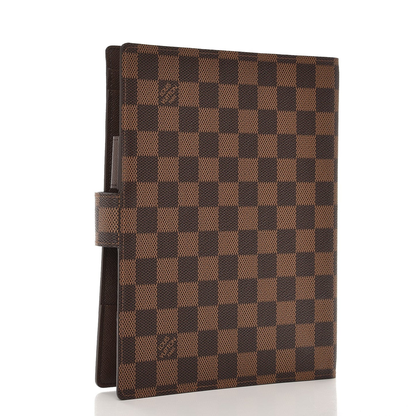 Damier Ebene Large Ring Agenda Cover