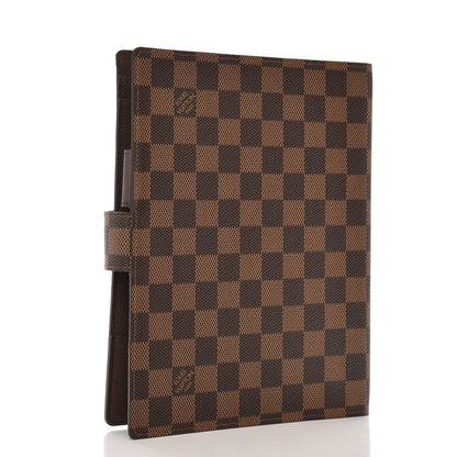 Louis Vuitton Damier Ebene Large Ring Agenda Cover 3 of 8