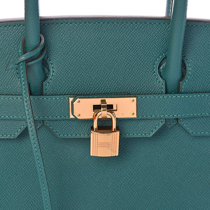 Hermes Epsom Birkin 30 Malachite 28 of 33