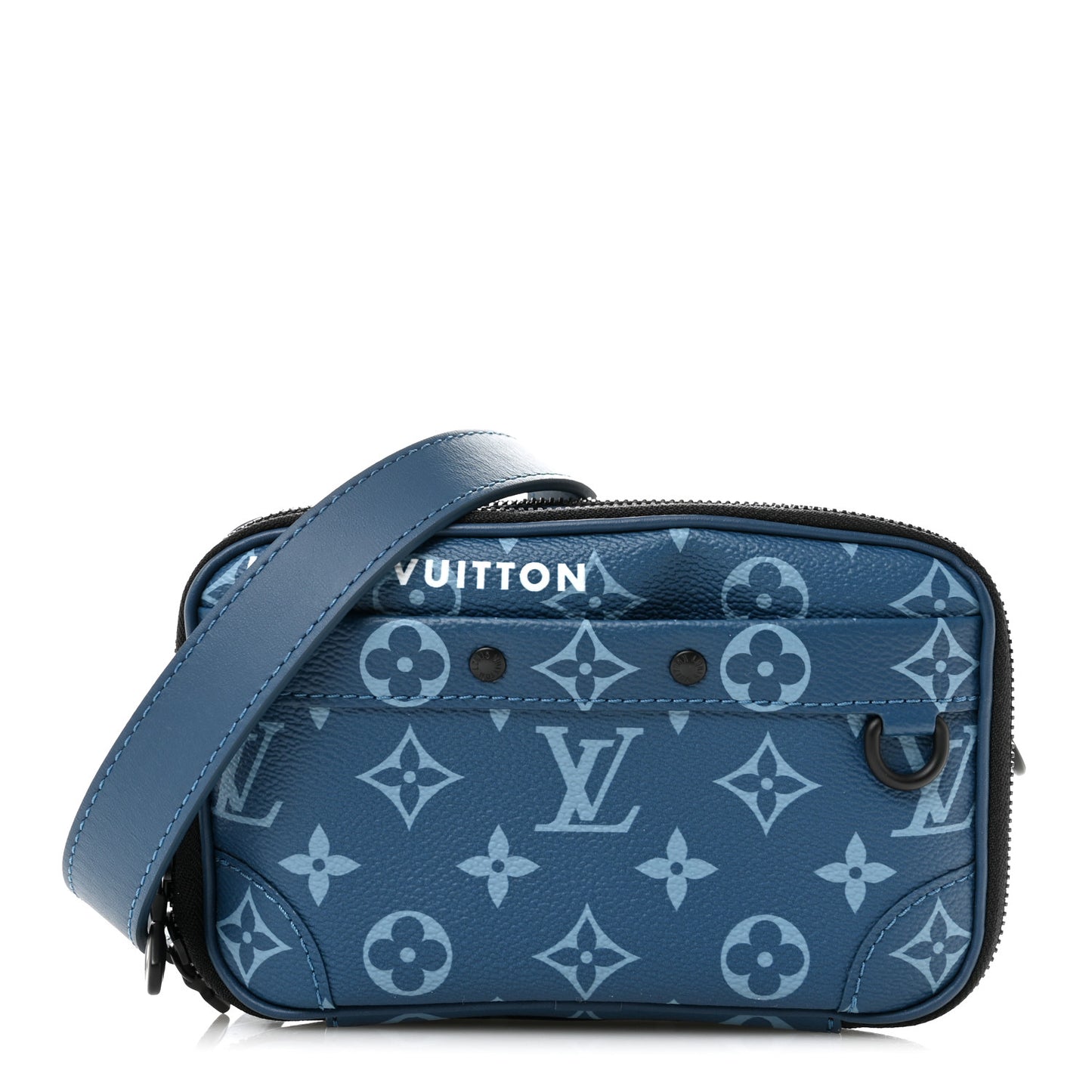 Monogram Alpha Wearable Wallet Atlantic Blue