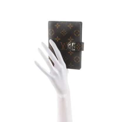 Louis Vuitton Monogram Koala Small Ring Agenda Cover Black 2 of 7