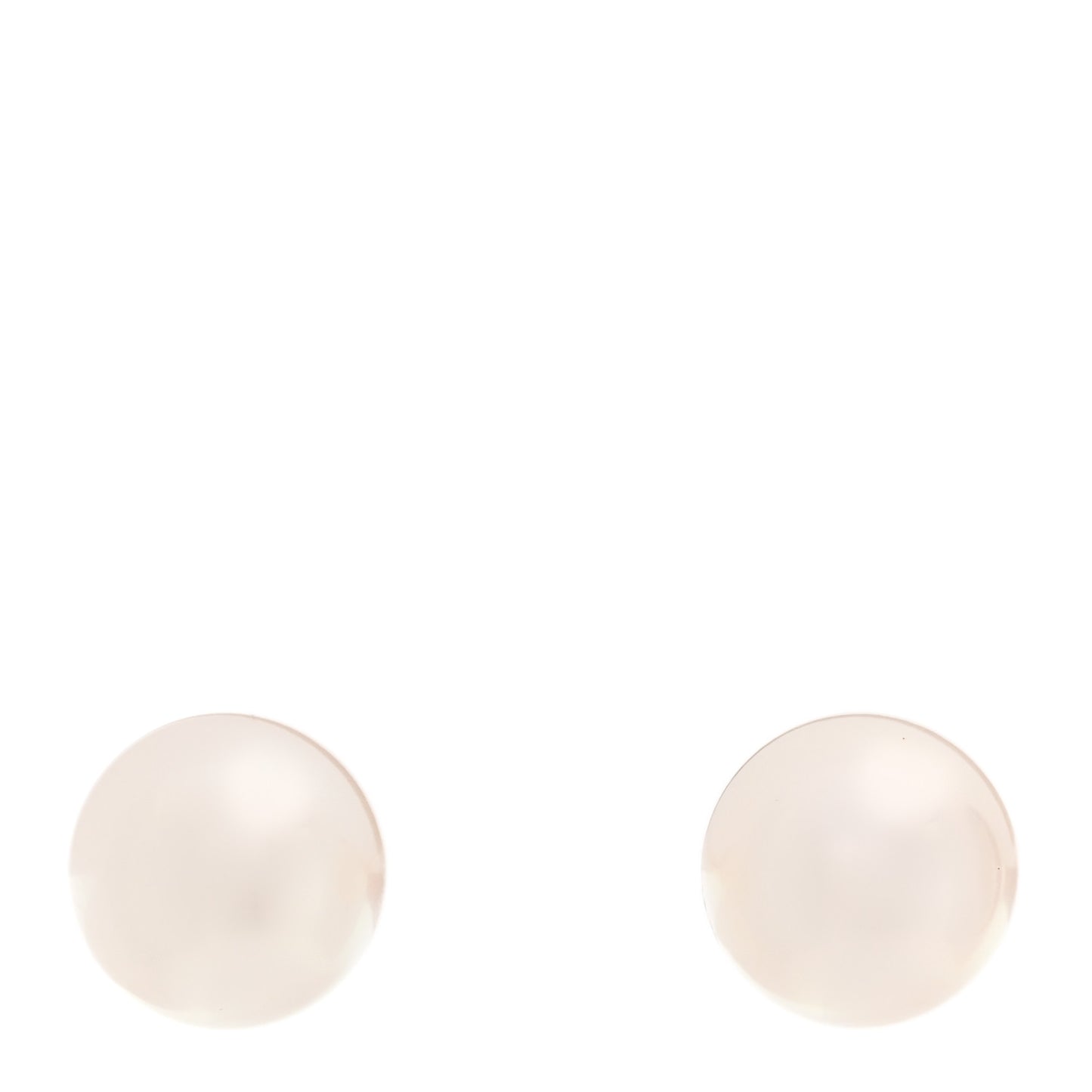 18K Yellow Gold Akoya Cultured Pearl 7-7.5mm Stud Earrings