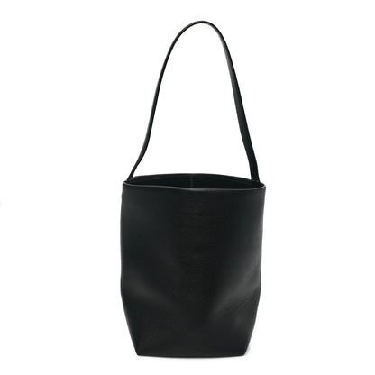 The Row Grained Calfskin Medium N/S Park Tote Black 1 of 11
