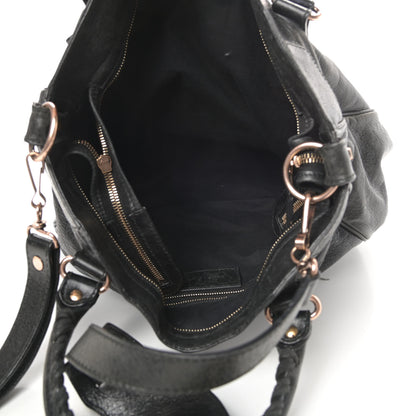 Balenciaga Agneau Giant 12 Rose Gold Hardware Velo Black 5 of 15