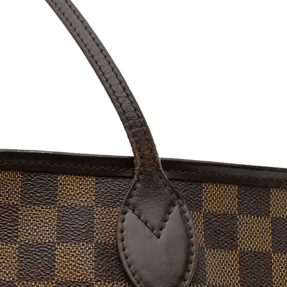 Louis Vuitton Damier Ebene Neverfull MM 19 of 19
