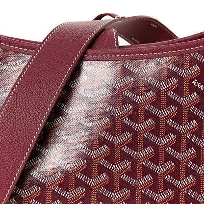 Goyard Goyardine Musette PM Bag Bordeaux 7 of 9