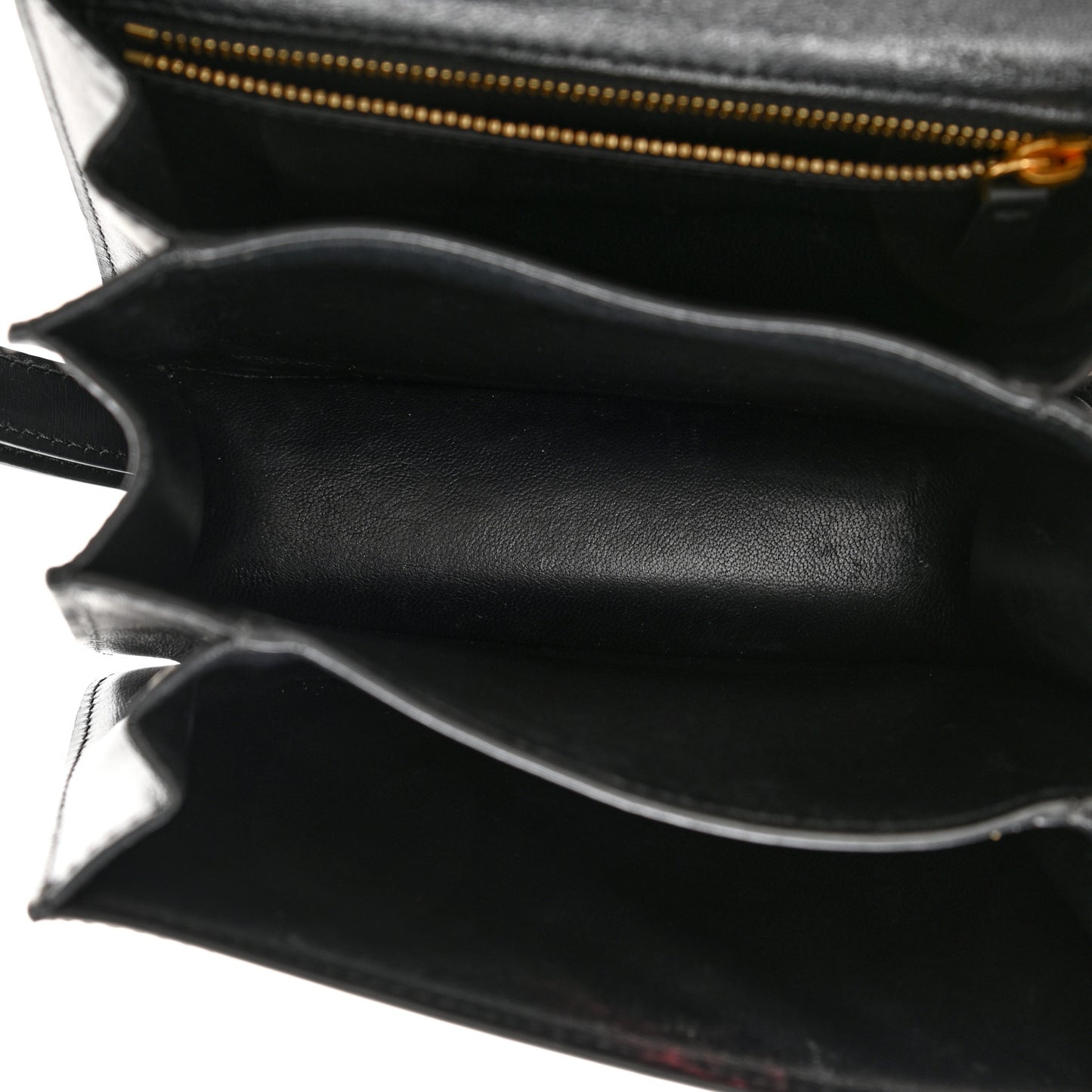 Box Calfskin Small Classic Box Flap Bag Black