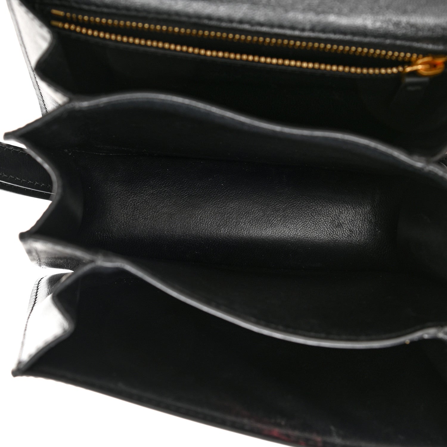 Celine Box Calfskin Small Classic Box Flap Bag Black 5 of 11