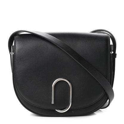 3.1 Phillip Lim Calfskin Alix Saddle Crossbody Bag Black 1 of 9