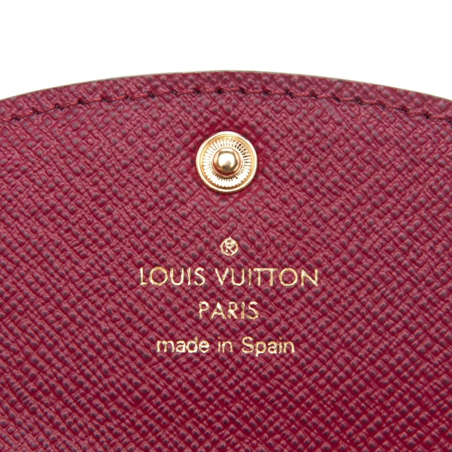 Monogram Rosalie Coin Purse Fuchsia