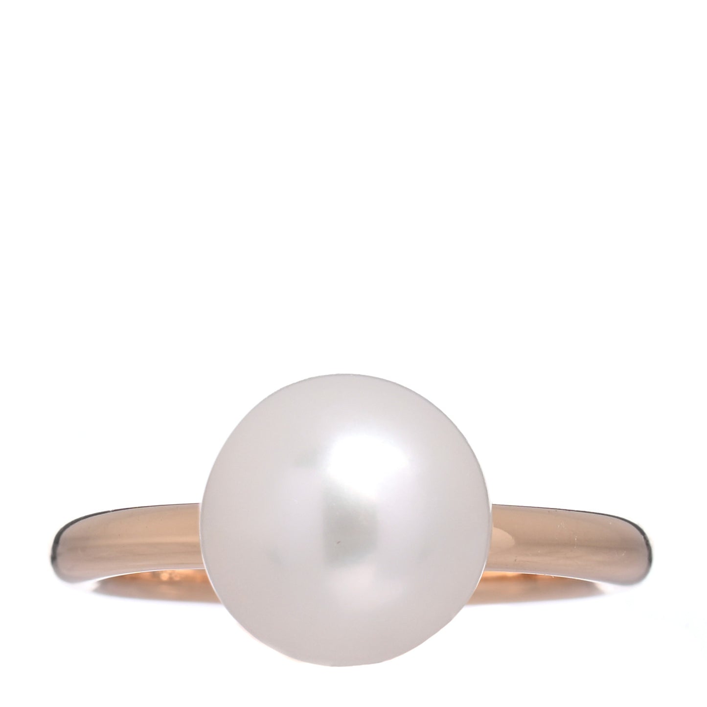 18K Rose Gold Pearl 8mm HardWear Ball Ring 47 4