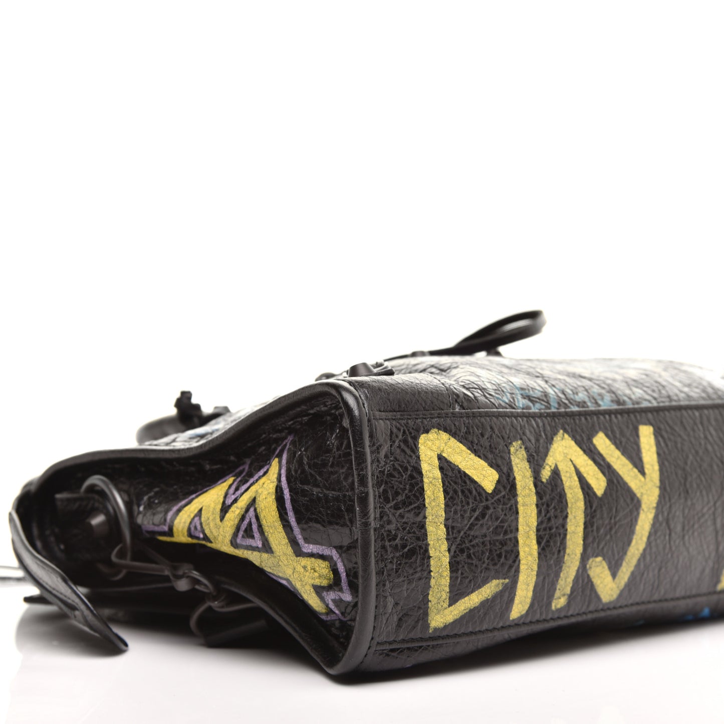 Agneau Graffiti All Over Classic Hardware S City Black Multicolor