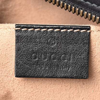 Gucci Calfskin Matelasse Small GG Marmont Chain Shoulder Bag Black 5 of 15