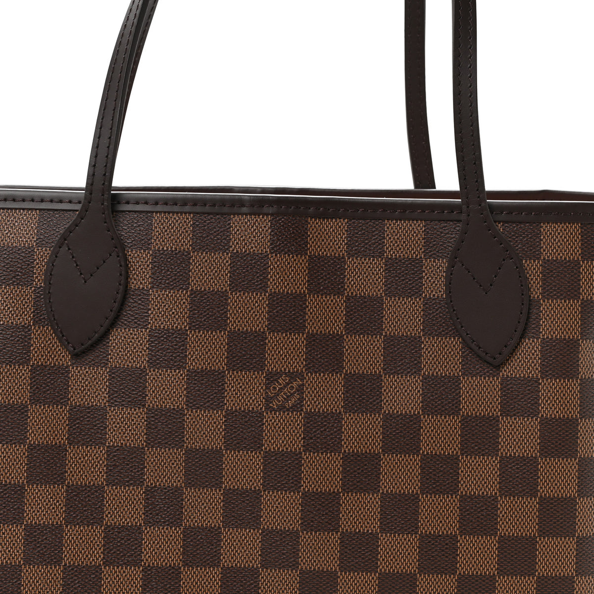 Louis Vuitton Damier Ebene Neo Neverfull MM Rose Ballerine 7 of 10