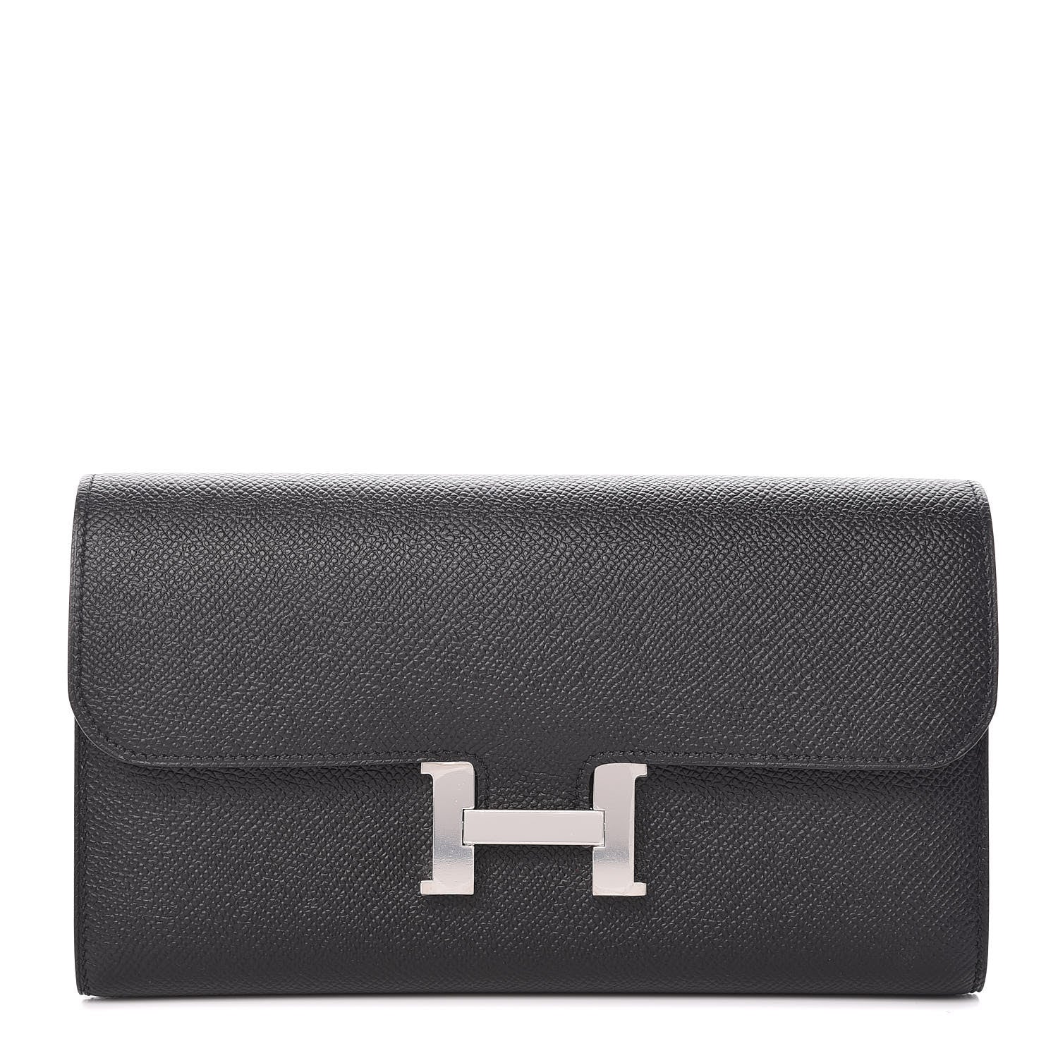 Hermes Epsom Constance Long Wallet Black 1 of 8