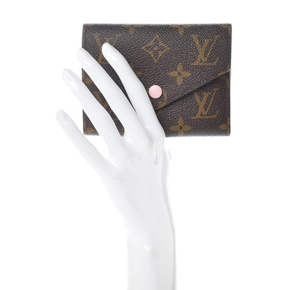 Louis Vuitton Monogram Victorine Wallet Rose Ballerine 2 of 8