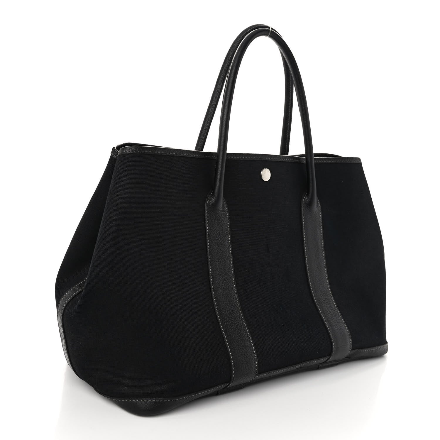 Hermes Toile Negonda Garden Party Tote 36 MM Black 3 of 11