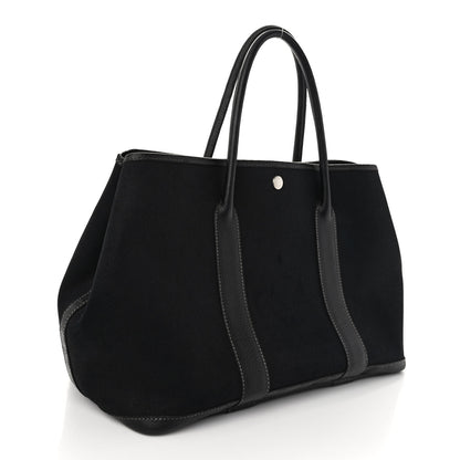 Hermes Toile Negonda Garden Party Tote 36 MM Black 3 of 11