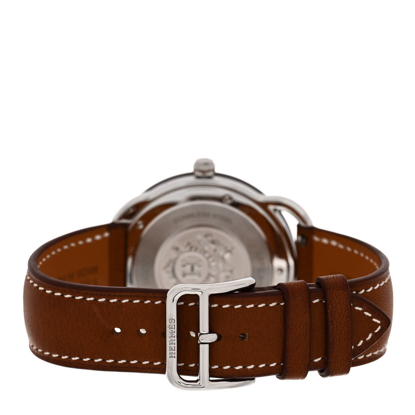 Stainless Steel Barenia 40mm Arceau Quartz Watch Fauve