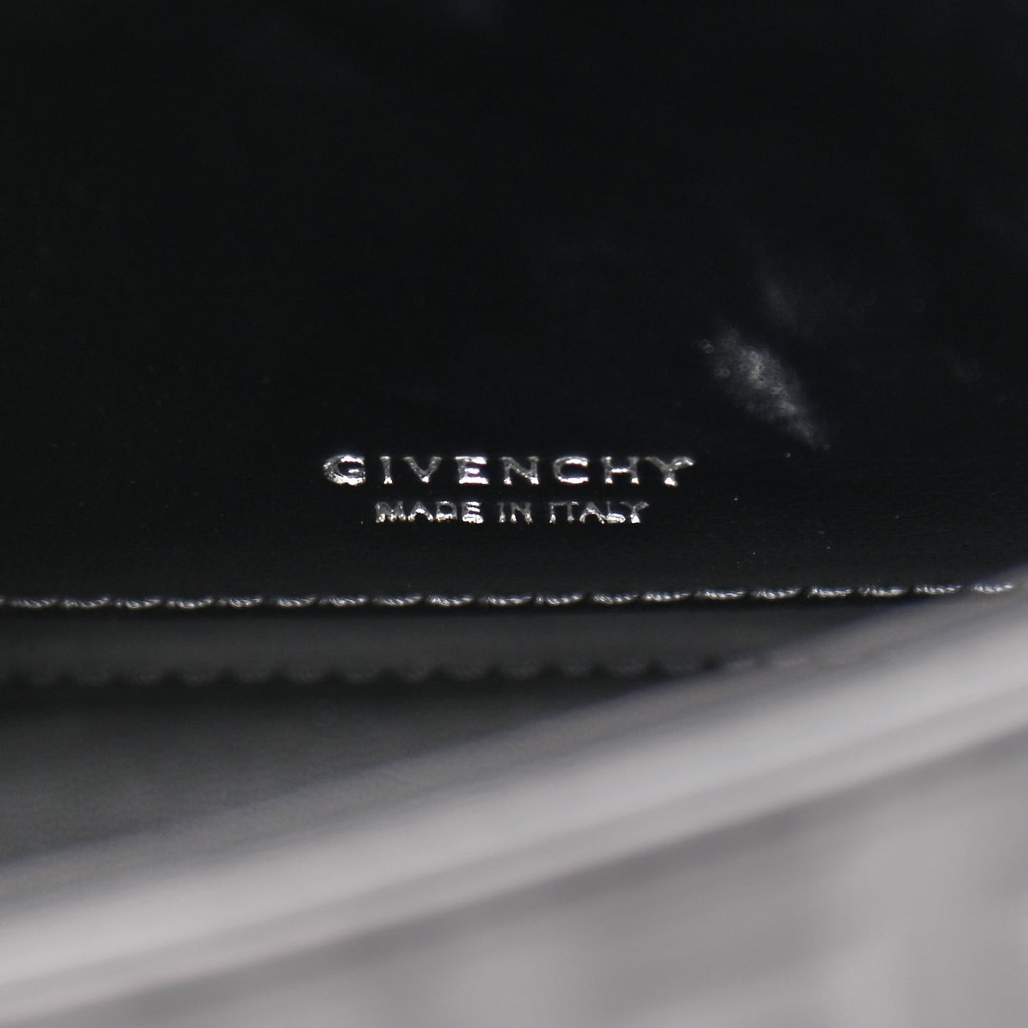 Calfskin 4G Embossed Medium Shoulder Bag Black