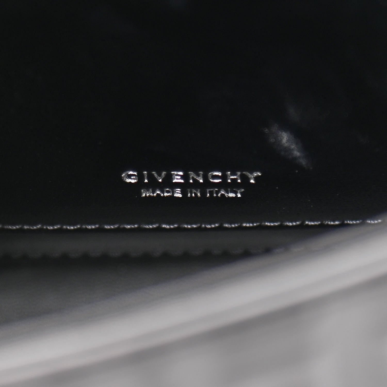 Givenchy Calfskin 4G Embossed Medium Shoulder Bag Black 6 of 10