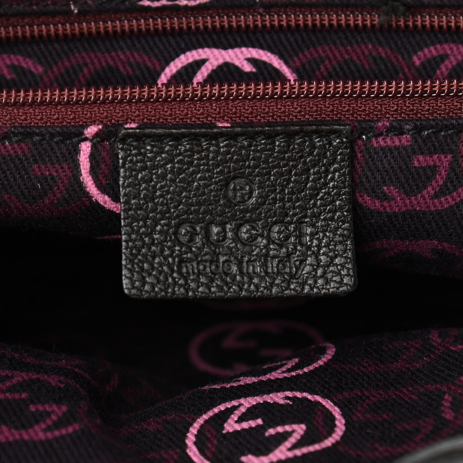 Gucci Calfskin Small Princy Satchel Black 5 of 11
