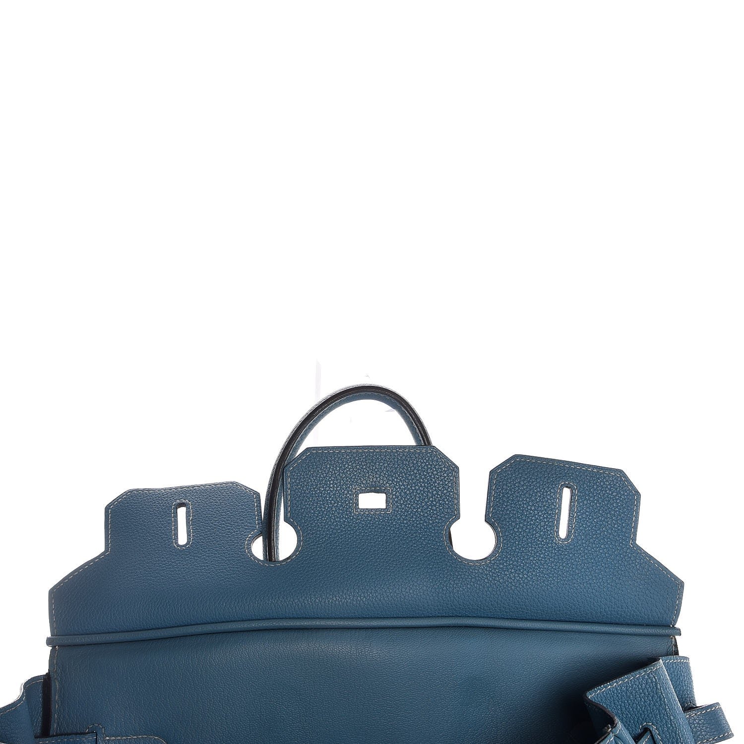 Hermes Togo Birkin 35 Blue Jean 12 of 37