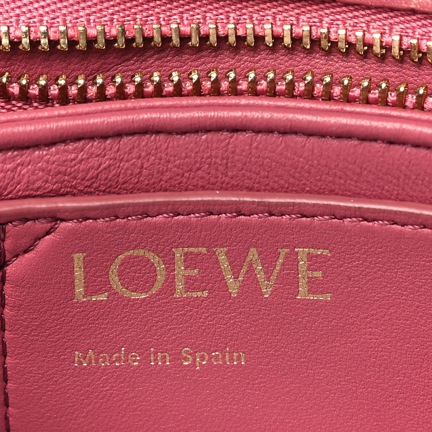 Loewe Lambskin Goya Puffer Bag Plumrose 7 of 13