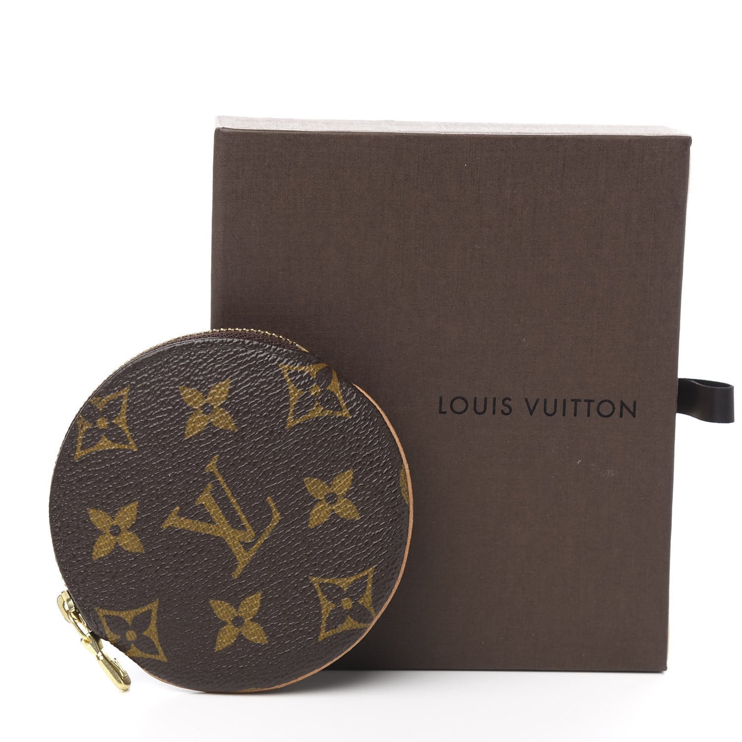Monogram Round Coin Purse