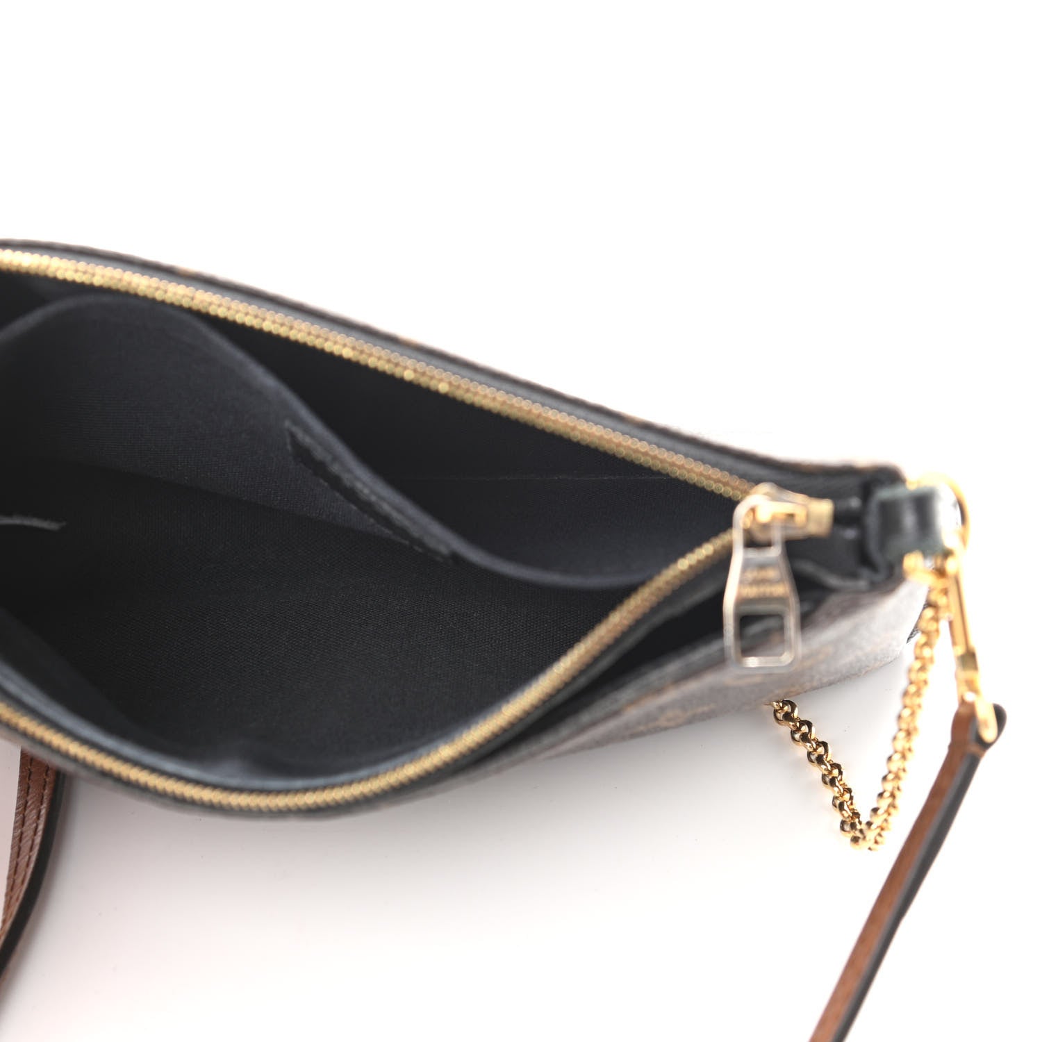 Louis Vuitton Monogram Pallas Clutch Black 5 of 12