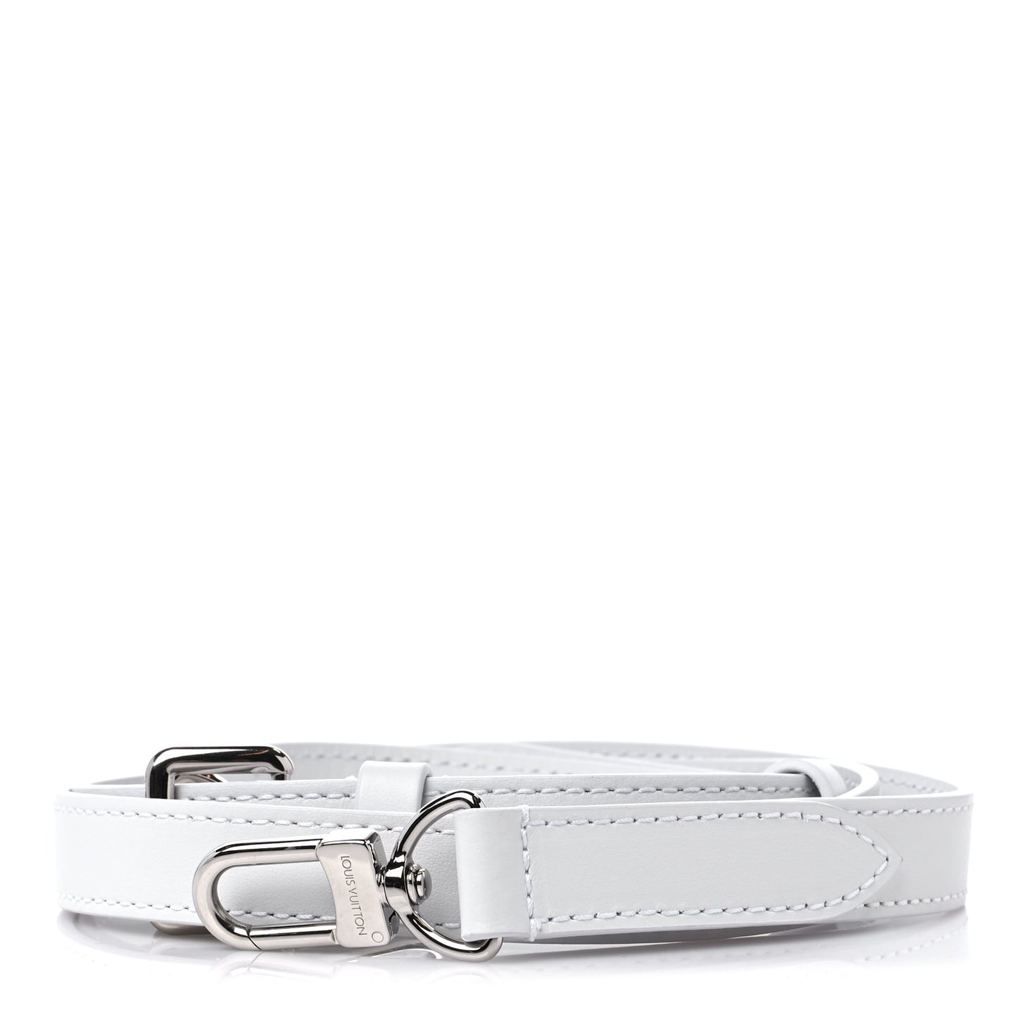 Calfskin 16mm Adjustable Shoulder Strap White