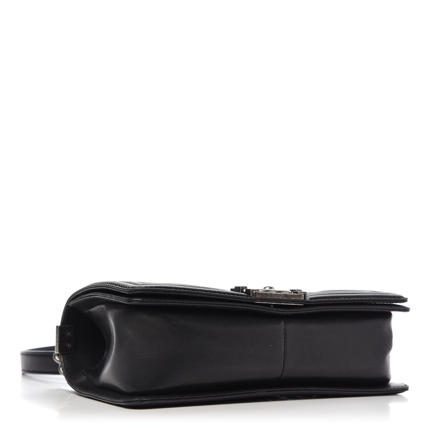 Lambskin Medium Celtic Boy Flap Black